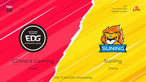 suning gaming vs edward gaming.